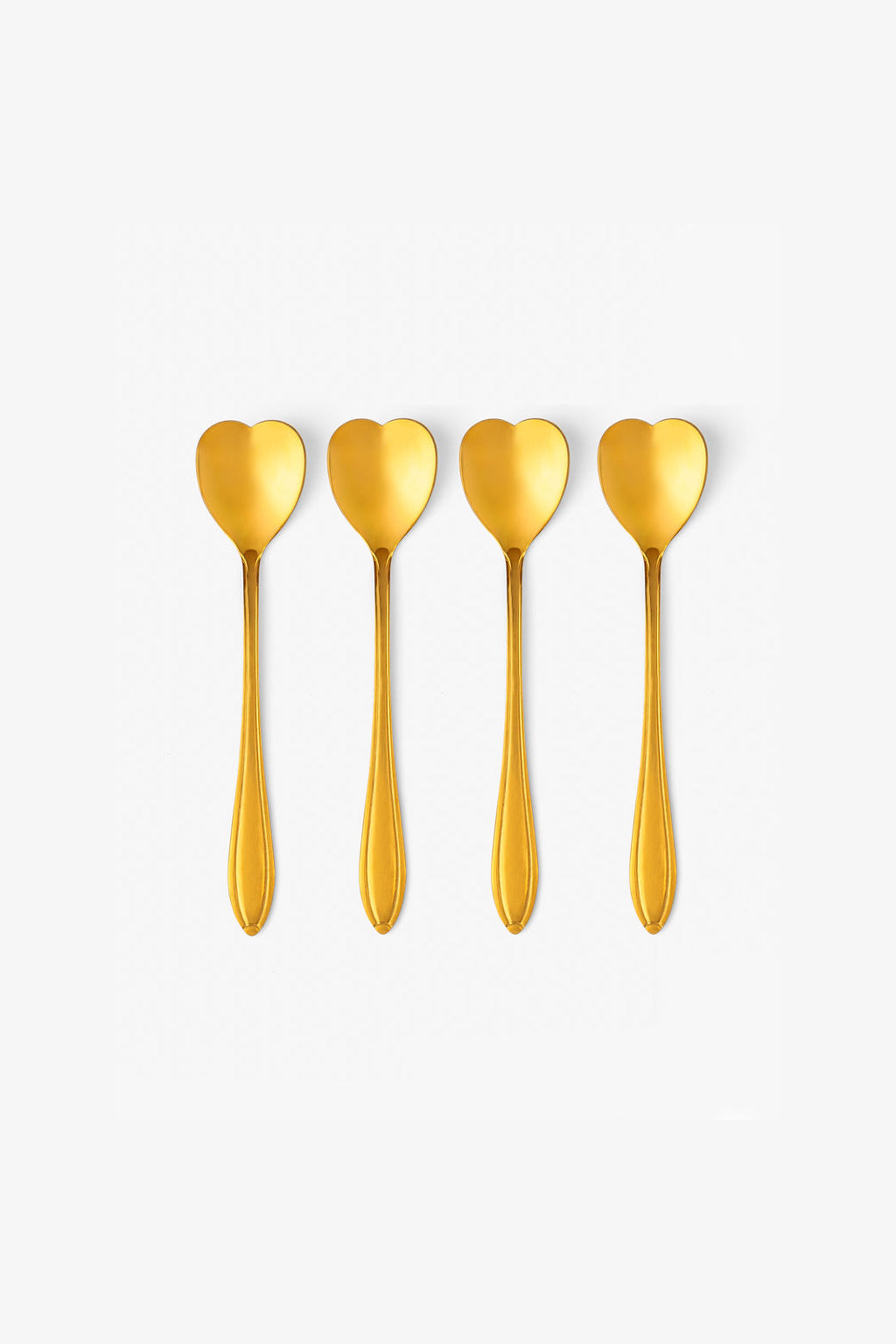 LT Cupid's Arrow Golden Heart Spoon - Set of 4