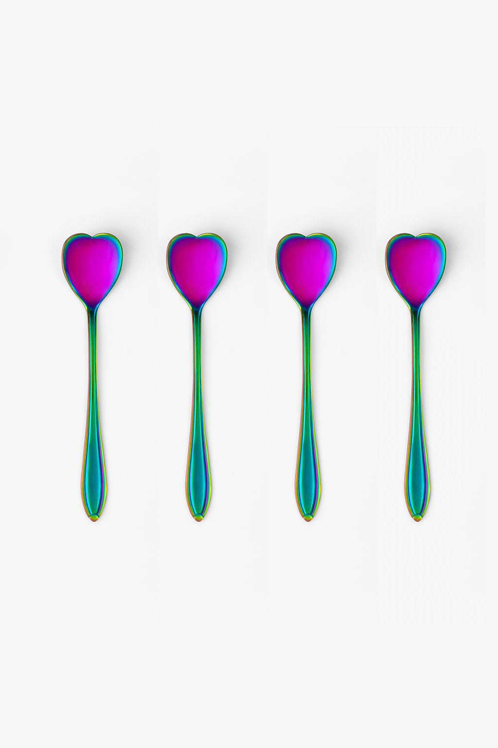 LT Cupid's Arrow Multicolor Heart Spoon - Set of 4