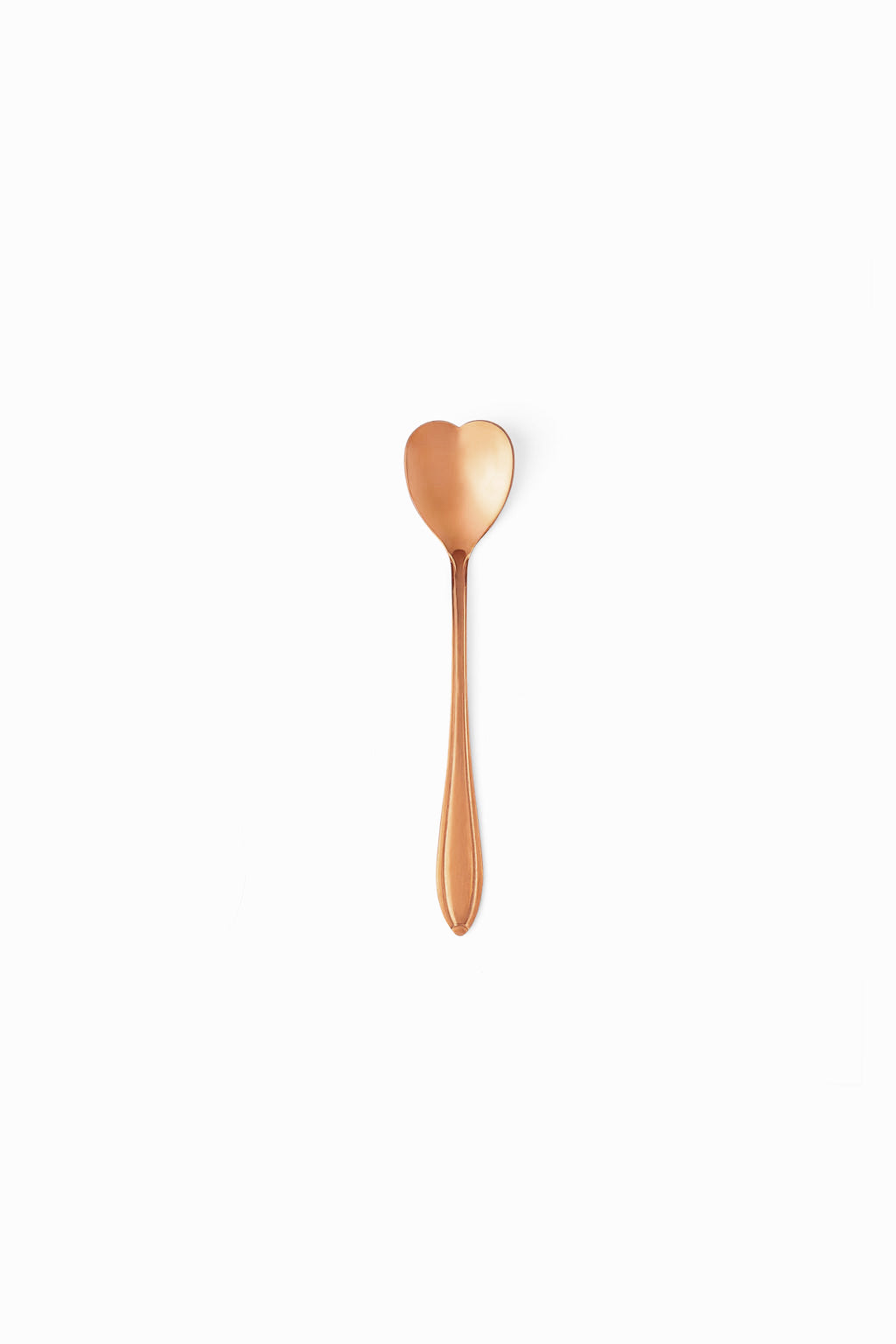 LT Cupid's Arrow Rose Gold Heart Spoon - Set of 4