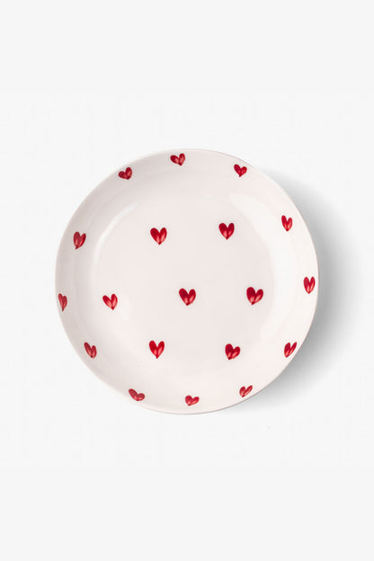 LT Love Nest White Heart Bowl - Set of 2