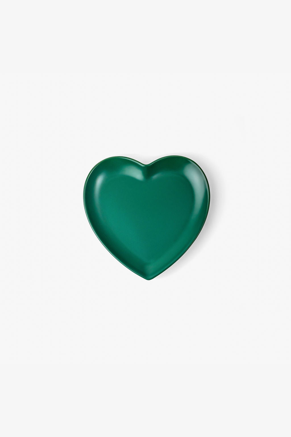 LT Love Platter - Green Heart Plate Set - Set of 4