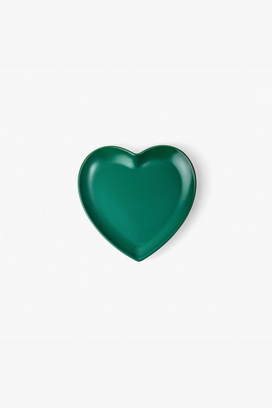 LT Love Platter Green Plate 6.5" - Set of 2