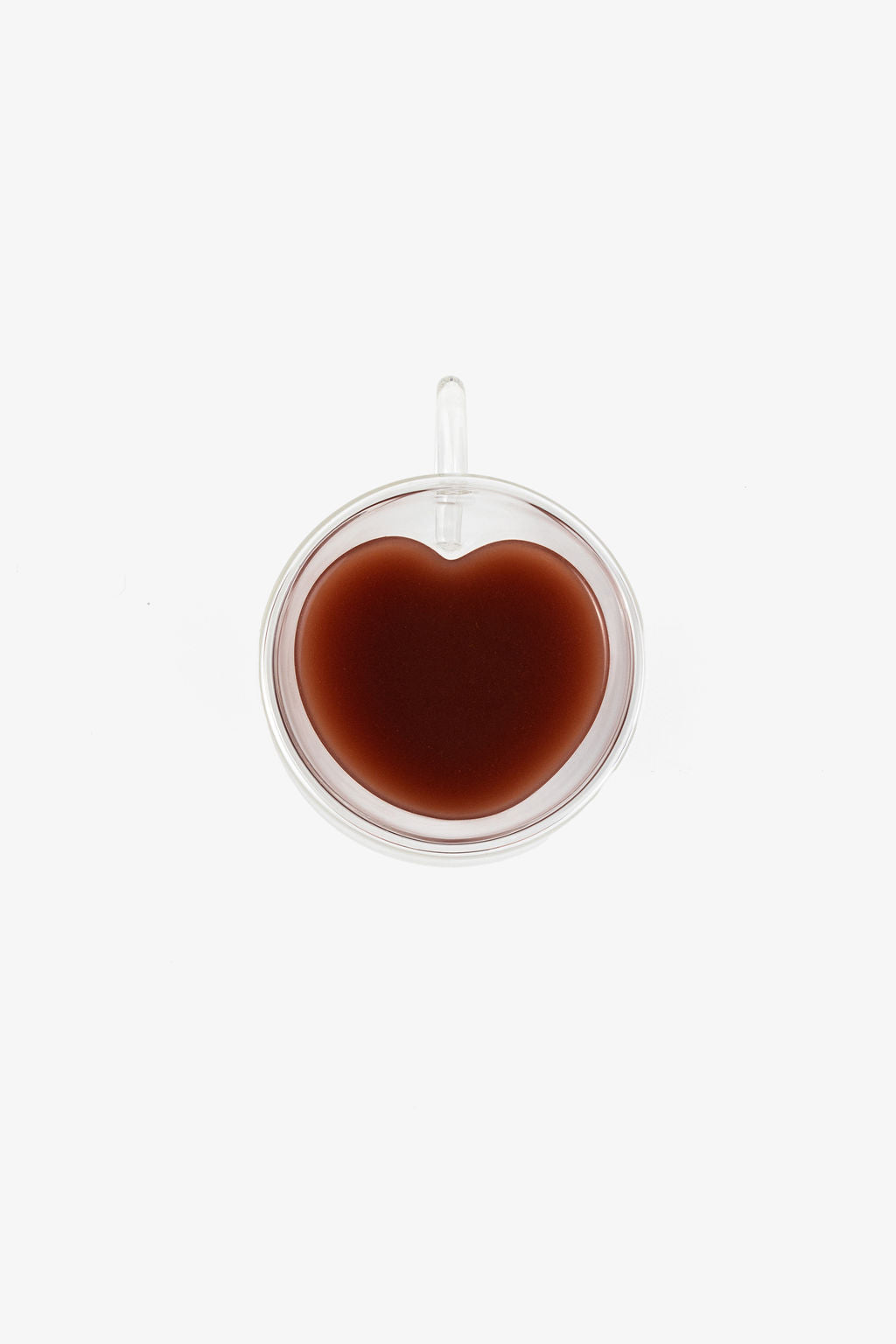 LT Love Sphere Heart Glass Cup - Set of 2