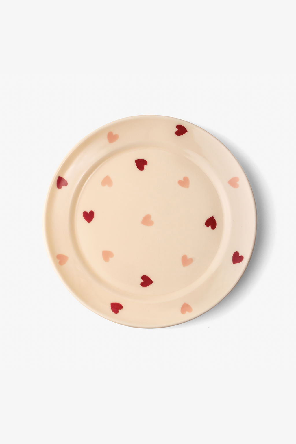 LT Love's Embrace Ivory Heart Plate - Set of 2