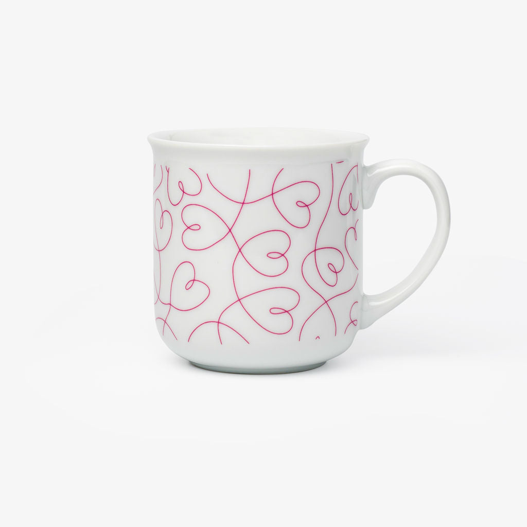 LT Loving Loops Heart Mug - Set of 2
