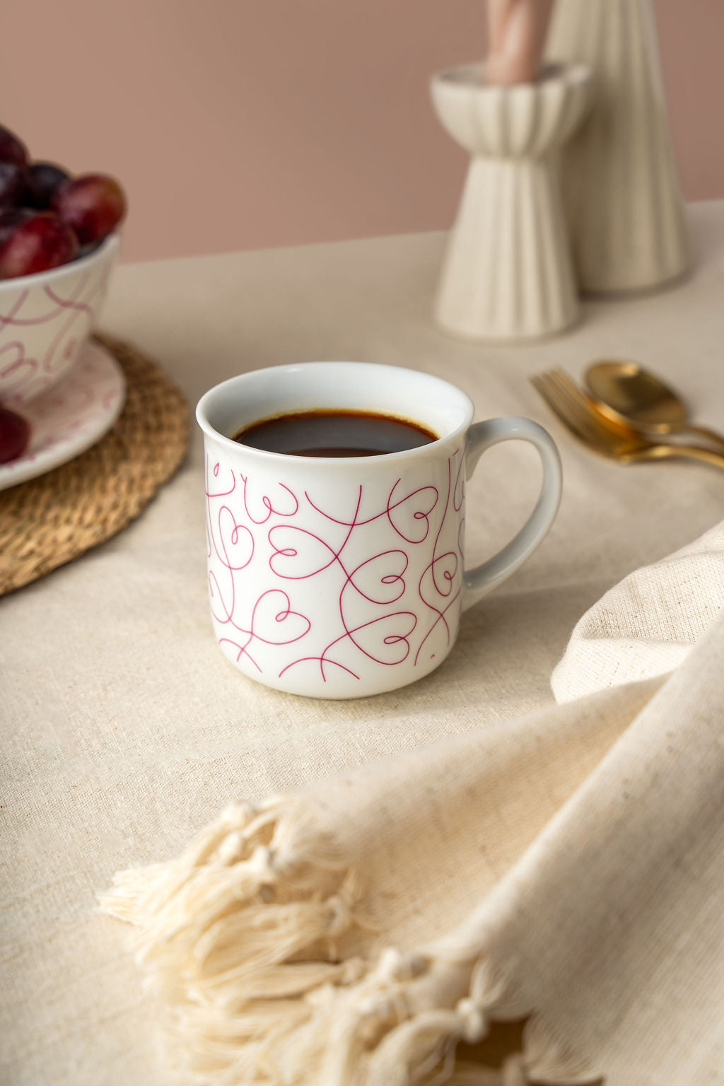 LT Loving Loops Heart Mug - Set of 2
