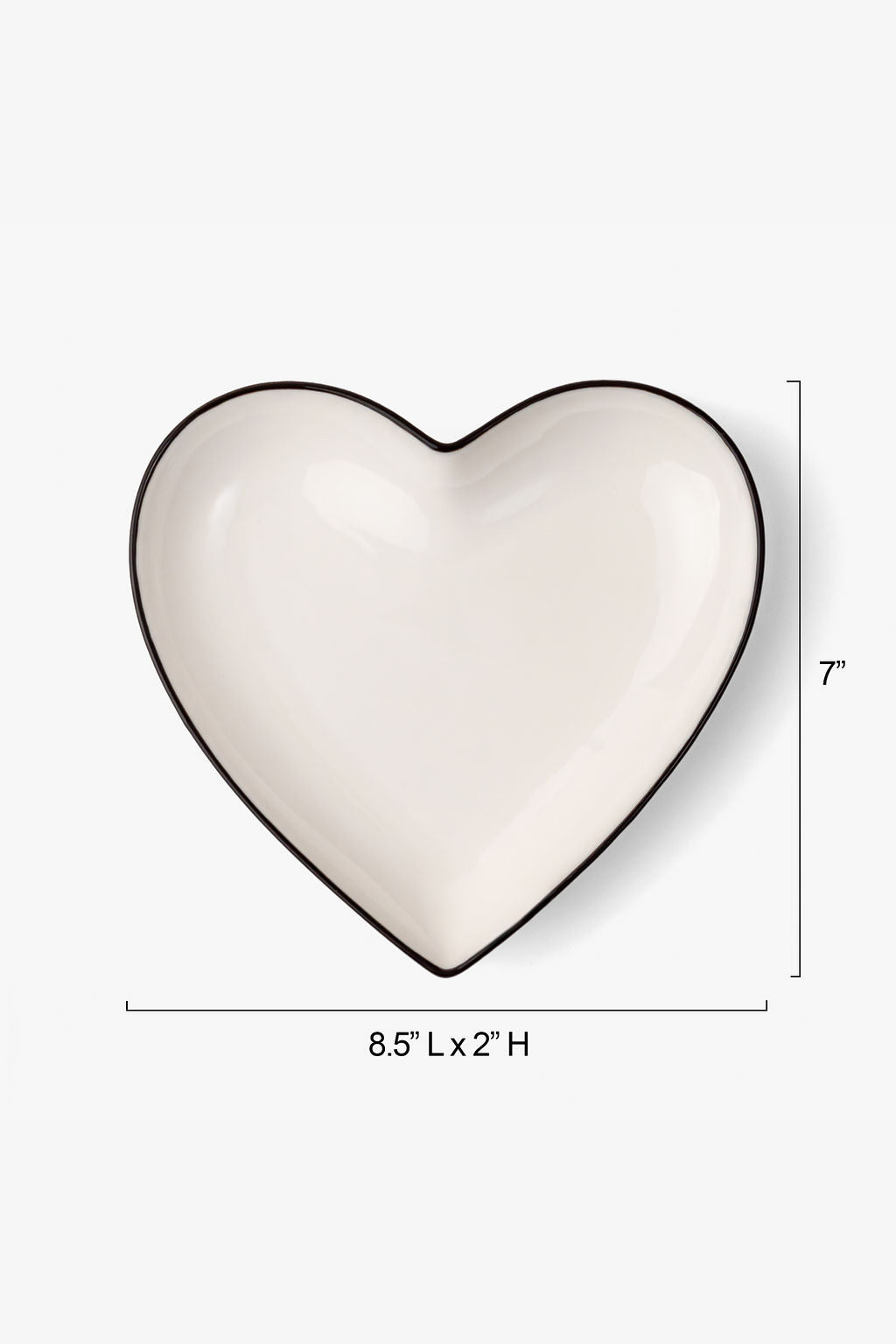 LT Pure Love White Heart Bowl - Set of 3