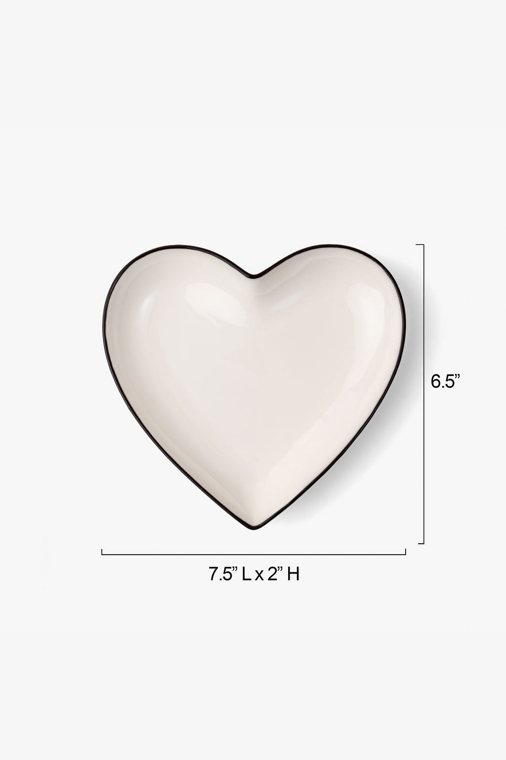 LT Pure Love White Heart Bowl - Set of 3