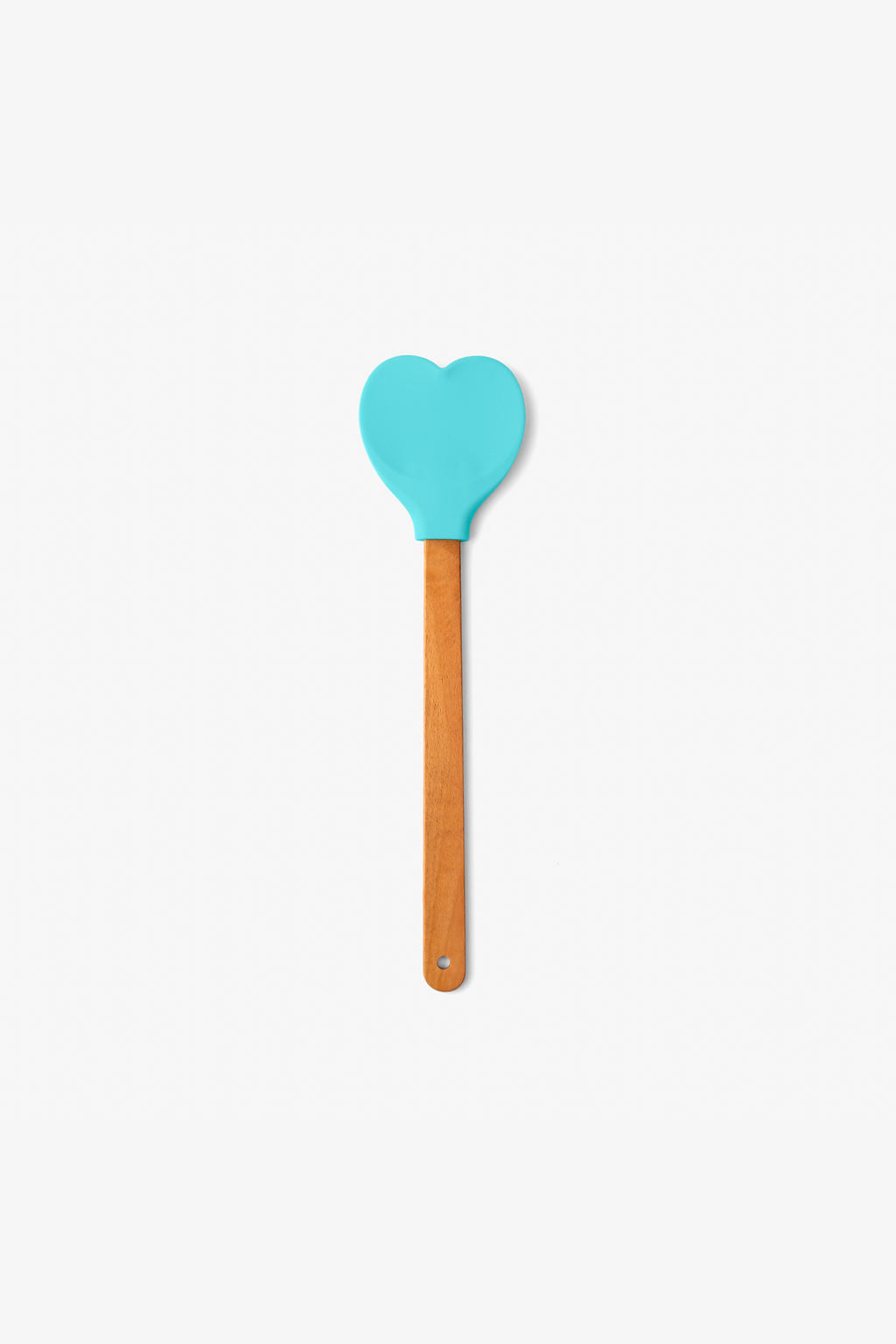 LT Stirring Love Green Heart Spatula