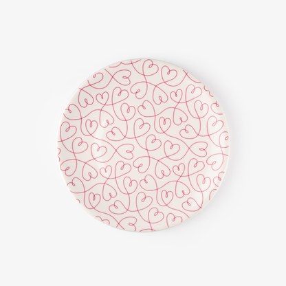 LT Loving Loops Heart 11" Dinner Plate - Set of 2