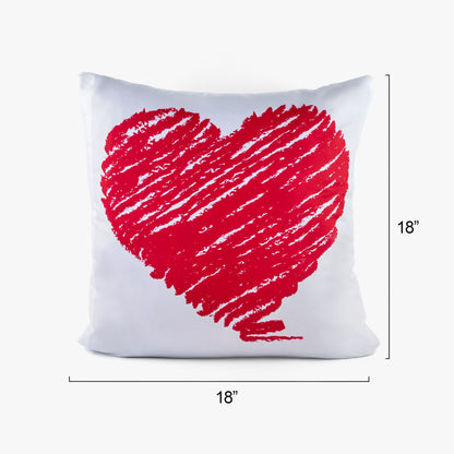 LT Cozy Love Heart Pillowcase - Set of 2