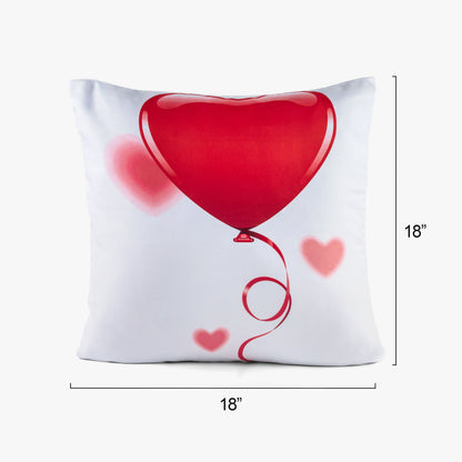 LT Love Balloon Heart Pillowcase - Set of 2