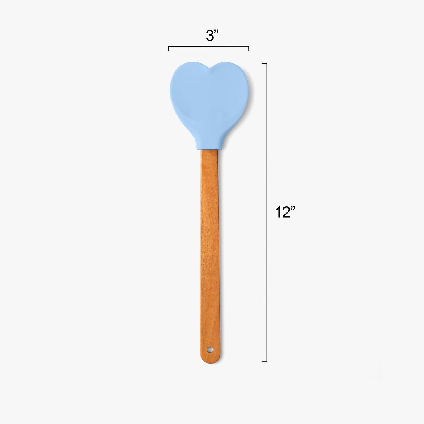 LT Stirring Love Blue Heart Spatula